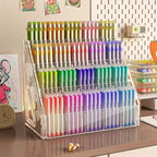 Large Capacity Acrylic Watercolor Pencil Storage Rack