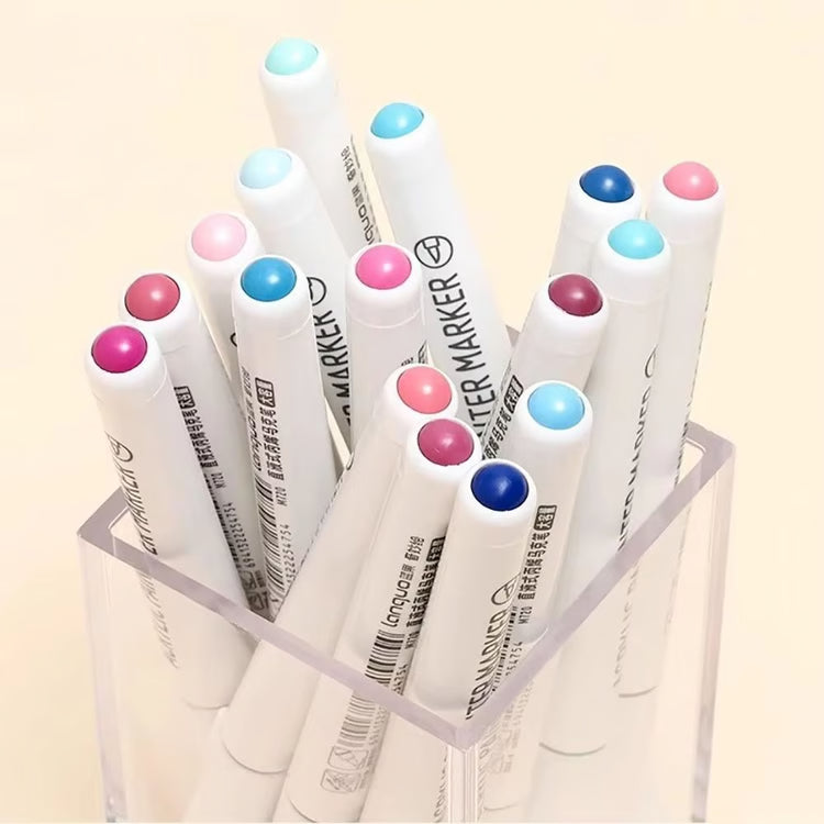 Acrylic Liquid Marker Pens Set 9 Colors for Drawing Painting Graffiti Art