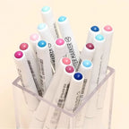 Acrylic Liquid Marker Pens Set 9 Colors for Drawing Painting Graffiti Art