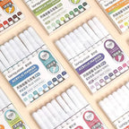 Acrylic Liquid Marker Pens Set 9 Colors for Drawing Painting Graffiti Art