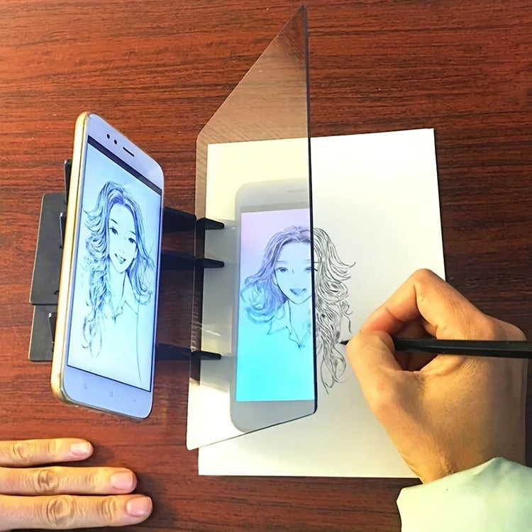 Portable Optical Tracing Board, Optical Clear Drawing Projector for Easy Tracing and Painting