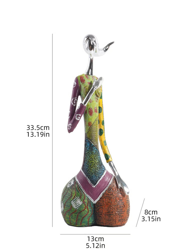 Abstract Resin Art Figurine Decorative Accessory