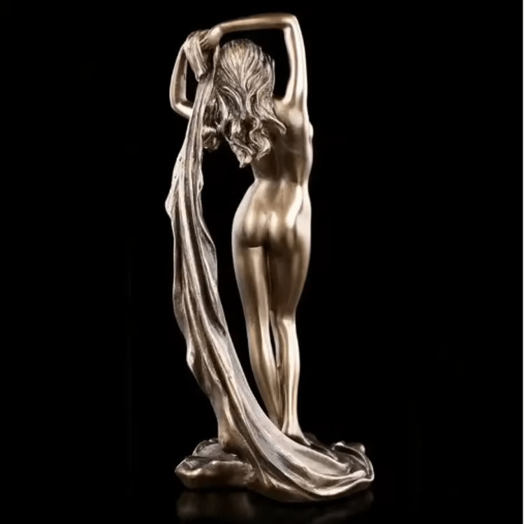 Resin Greek Goddess Statue Tabletop Art for Home & Garden Decor